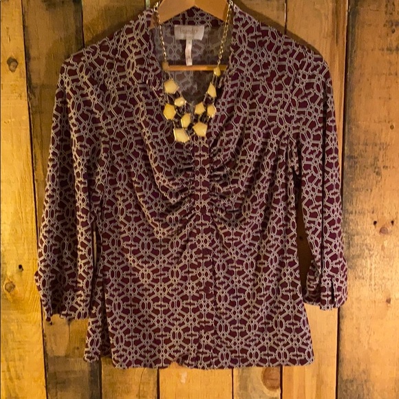 Laundry By Shelli Segal Tops Euc Laundry By Shelli Segal 34 Sleeve